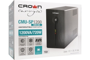 Источник бесперебойного питания CROWN CMU-SP1200EURO USB