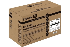 Источник бесперебойного питания ExeGate Power Smart ULB-1000.LCD.AVR.4C13.RJ.USB 1000VA 550W, LCD, AVR, 4C13, RJ45 11,USB, Black 292790