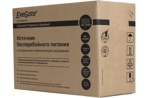 Источник бесперебойного питания ExeGate Power Smart ULB-850.LCD.AVR.EURO.RJ.USB <850VA/480W, LCD, AVR, 2евро, RJ45/11, USB> 285478