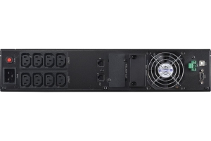 Источник бесперебойного питания CYBERPOWER Online 2000VA/1800W USB/RS-232/EPO/SNMPslot/RJ11/45/ВБМ 8 IEC С13 OLS2000ERT2U
