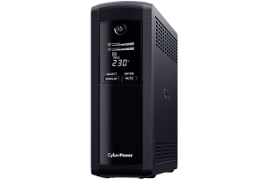 Источник бесперебойного питания CYBERPOWER Line-Interactive VP1600ELCD 1600VA/960W USB/RS-232/RJ11/45 4 + 1 EURO VP1600ELCD