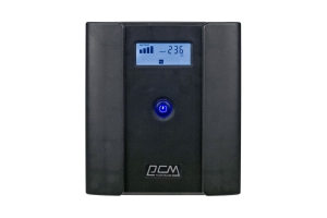 Источник бесперебойного питания Powercom Raptor, OffLine, 1500VA/900W, Tower, Schuko RPT-1500AP LCD