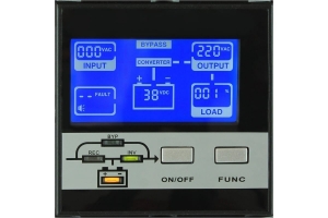 Источник бесперебойного питания HIDEN EXPERT 1 kVA/0,9 kW, 3x9А/ч UDC9201S-RT