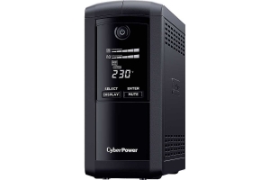 Источник бесперебойного питания CYBERPOWER Line-Interactive VP700ELCD 700VA/390W USB/RS-232/RJ11/45 4 EURO VP700ELCD