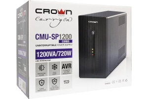 Источник бесперебойного питания CROWN CMU-SP1200 COMBO CM000001509