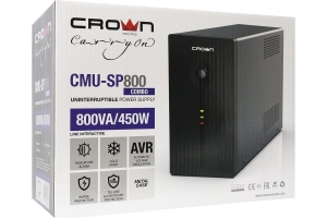 Источник бесперебойного питания CROWN CMU-SP800COMBO CM000001494