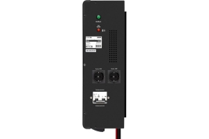 ИБП ExeGate инвертор синус для котла настенный FineSine SX-7000 LCD AVR 2SH T 7000VA/5000W чистая синусоида цветной LCD-дисплей AVR 2 Schuko клеммы линейно-интерактивный внешняя батарея 48В до 200Ач настенный Black 296005