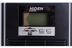 Источник бесперебойного питания HIDEN EXPERT 6 kVA/5,4 kW, 16/18/20хАКБ внешние, 96/108/120В, ЗУ 12А UDC9206H-12A