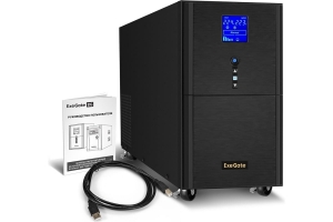 ИБП ExeGate инвертор, синус, для котла SineTower SN-5000.LCD.AVR.2SH.1C13.T.RJ.USB 5000VA 4000W, чистая синусоида, LCD дисплей, AVR, 2*Schuko+1*C13+1*ternimal, R 295985