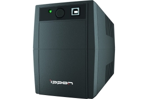 Источник бесперебойного питания Back Basic 1050S Euro 600Вт 1050ВА черный IPPON