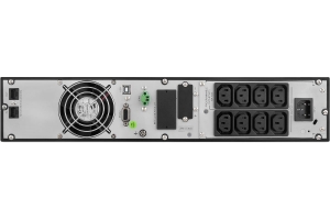 Источник бесперебойного питания ONTEK SM RT 2, 2 кВА/2 кВт (PF=1), 2U, с внутренними аккумуляторами 4x12В/9Ач SMRT2SB