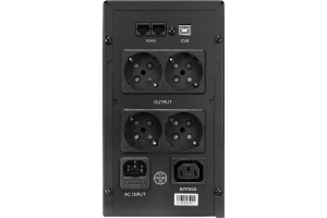 Источник бесперебойного питания CROWN CMU-SP800EURO LCD USB CM000001871