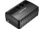 Источник бесперебойного питания CYBERPOWER line-interactive 725va/390w (3 euro) BU725E